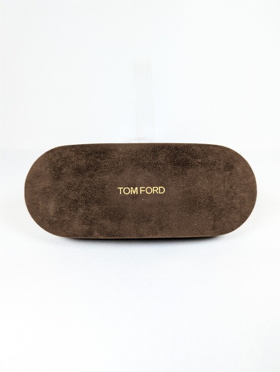 Tom Ford Accessories - Tom Ford Clamshell Sunglasses Case Brown Velvet OS Unisex Accessories